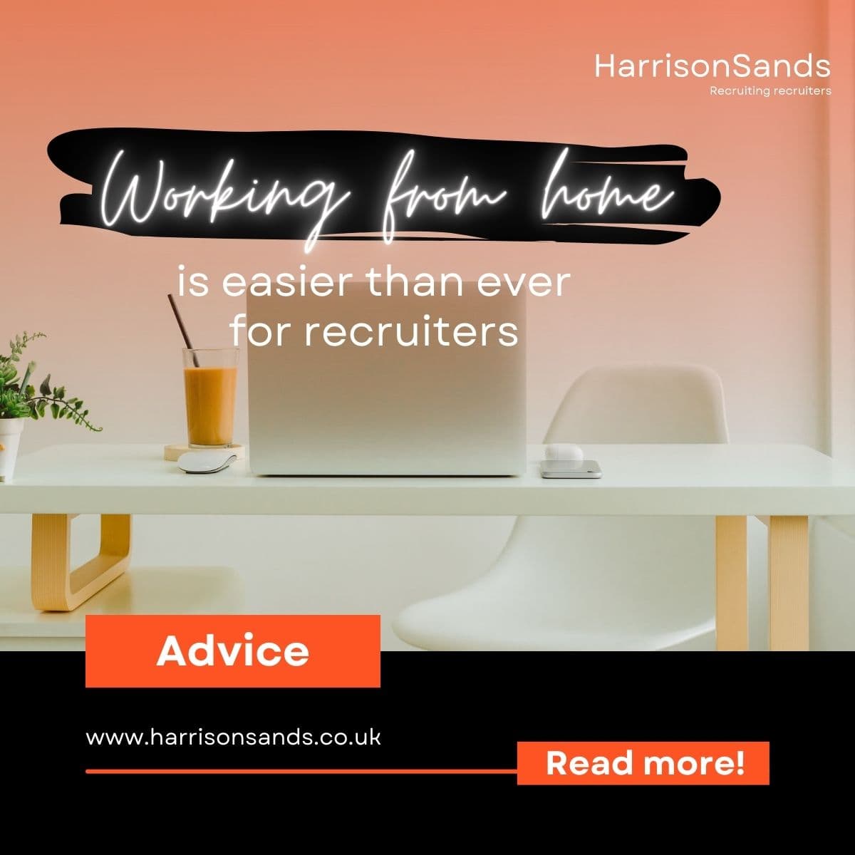 Working from home is easier than ever for recruitment consultants