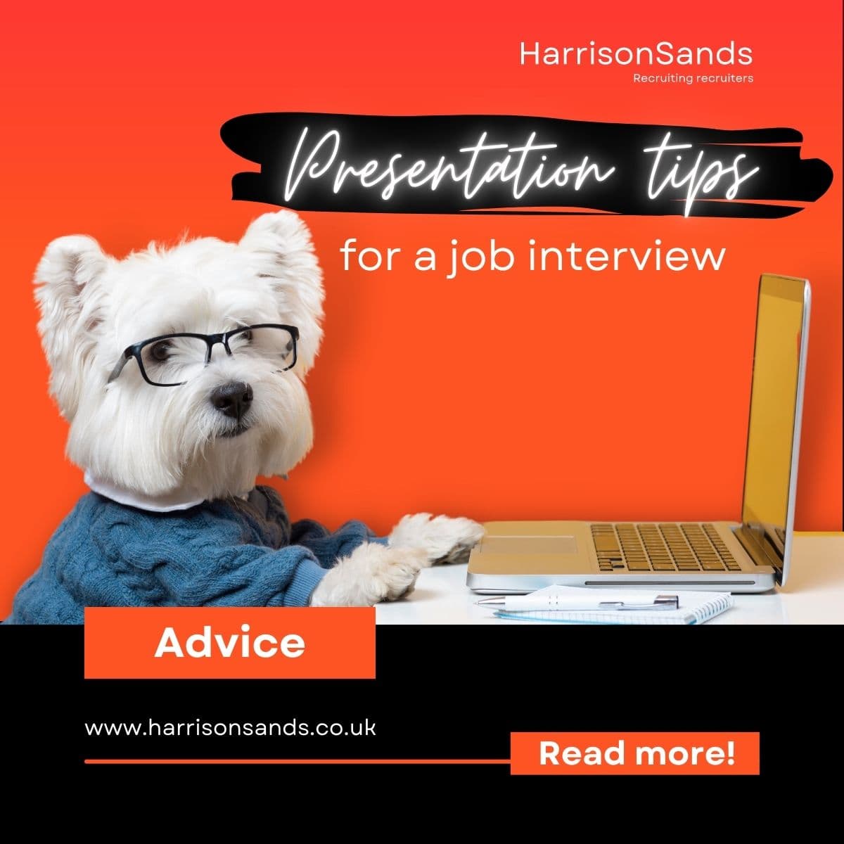Presentation tips for a job interview