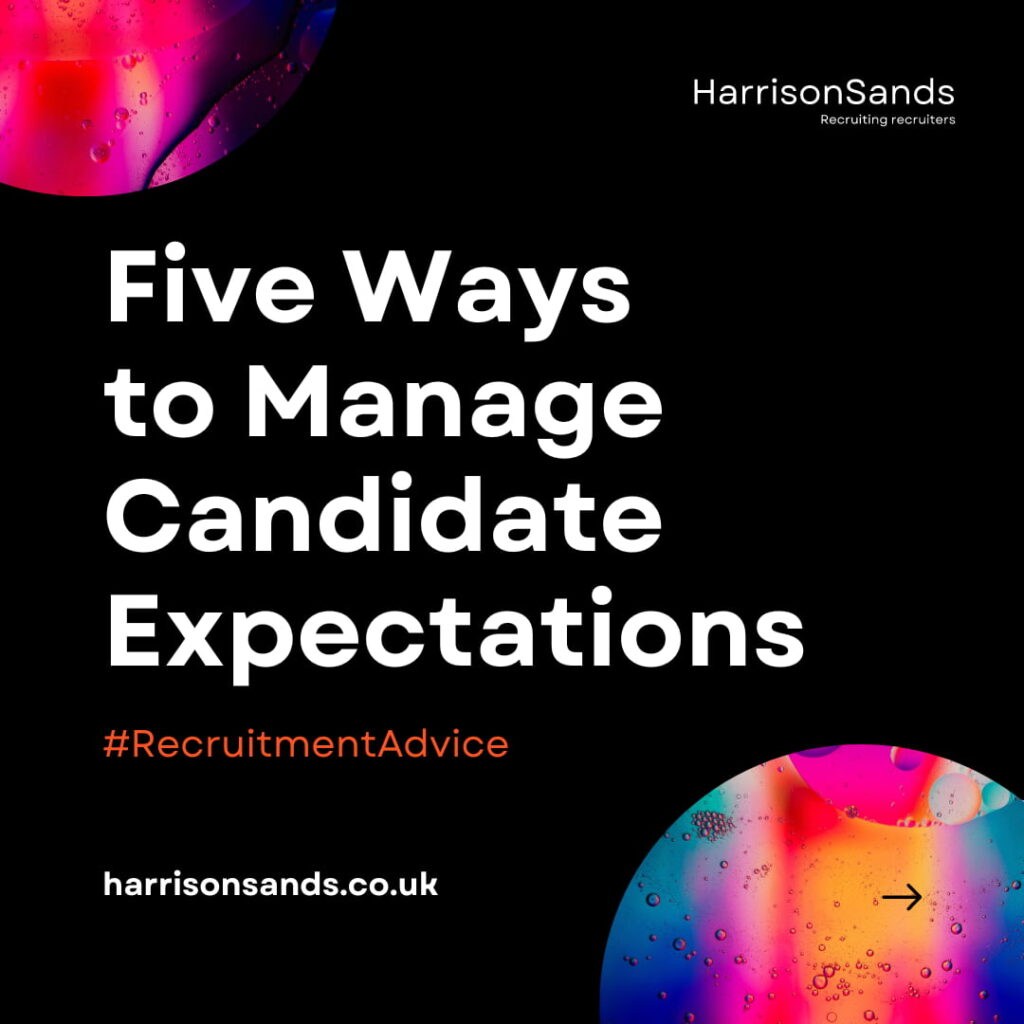 Five ways to manage candidate expectations